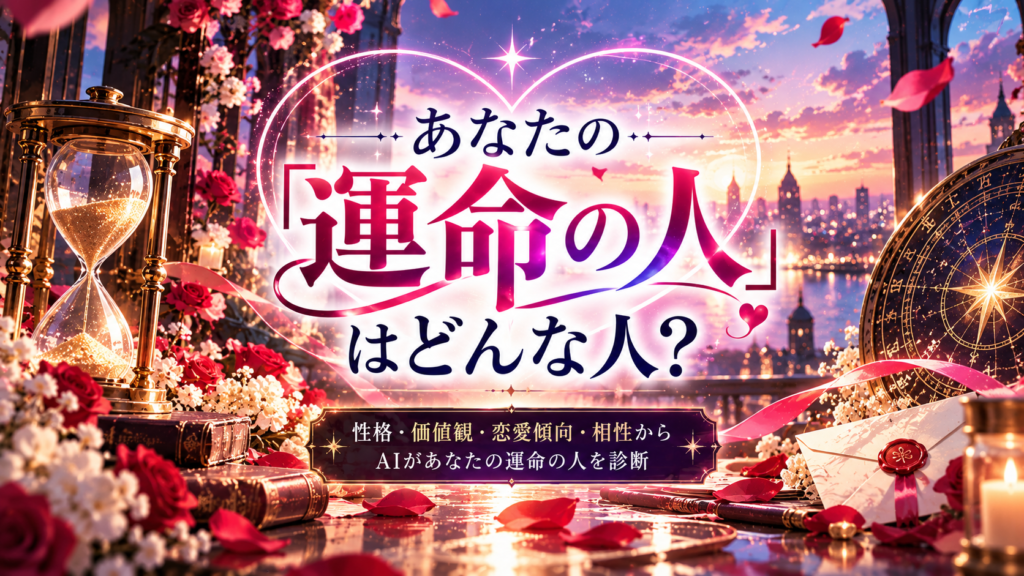 あなたの「運命の人」はどんな人？