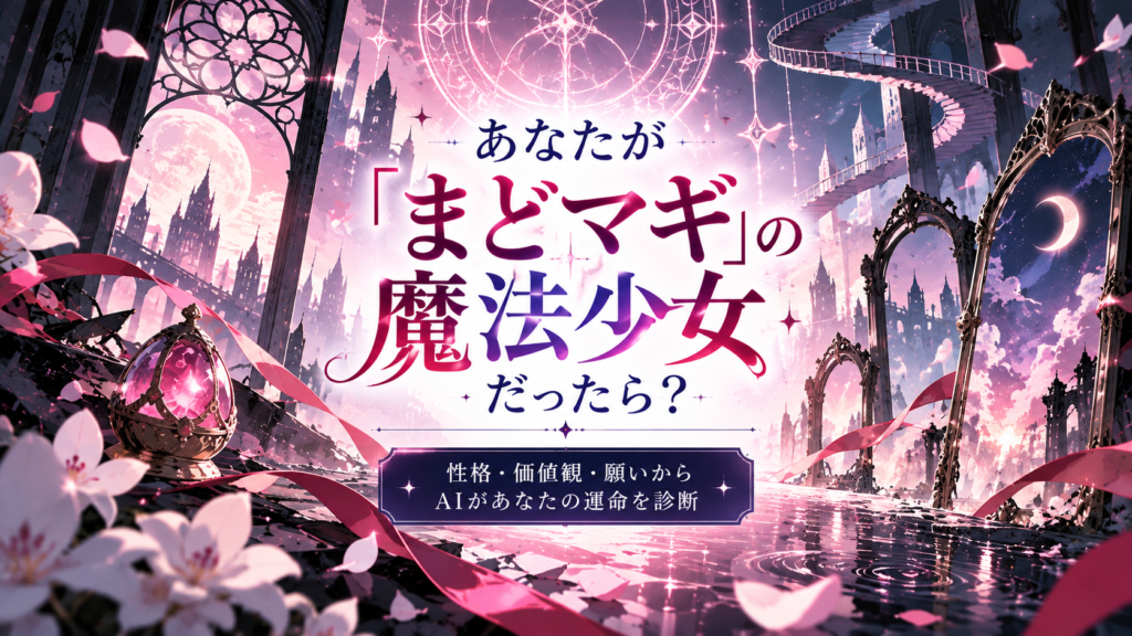 あなたが「まどマギ」の魔法少女だったら？