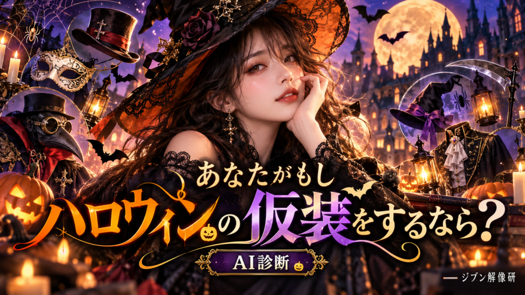あなたがもしハロウィンの仮装をするなら？